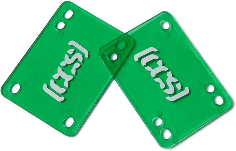 CCS [] Skateboard Riser Pads | 1/8" & 1/4" | Soft Rubber | 6 Hole Mounting Pattern | Set of 2 - Image 1